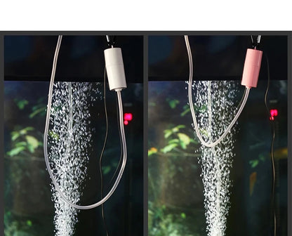 Aquarium USB Air Pump Fish Tank Silent Air Compressor Aquarium Portable Mini Oxygenator Oxygen Aerator Aquarium Accessories 5v