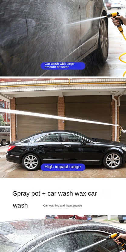 Telescopic Water Pipe with High-pressure Nozzle Car Washing Tool Set Extension Hose Water Hose for Pressure Cleaner