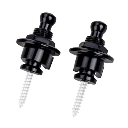 Guitar Strap Buttons Pins 1\2\4PCS 3 Color For Choose Premium Guitar Strap Locks Metal Security Strap Buttons Metal End Pins
