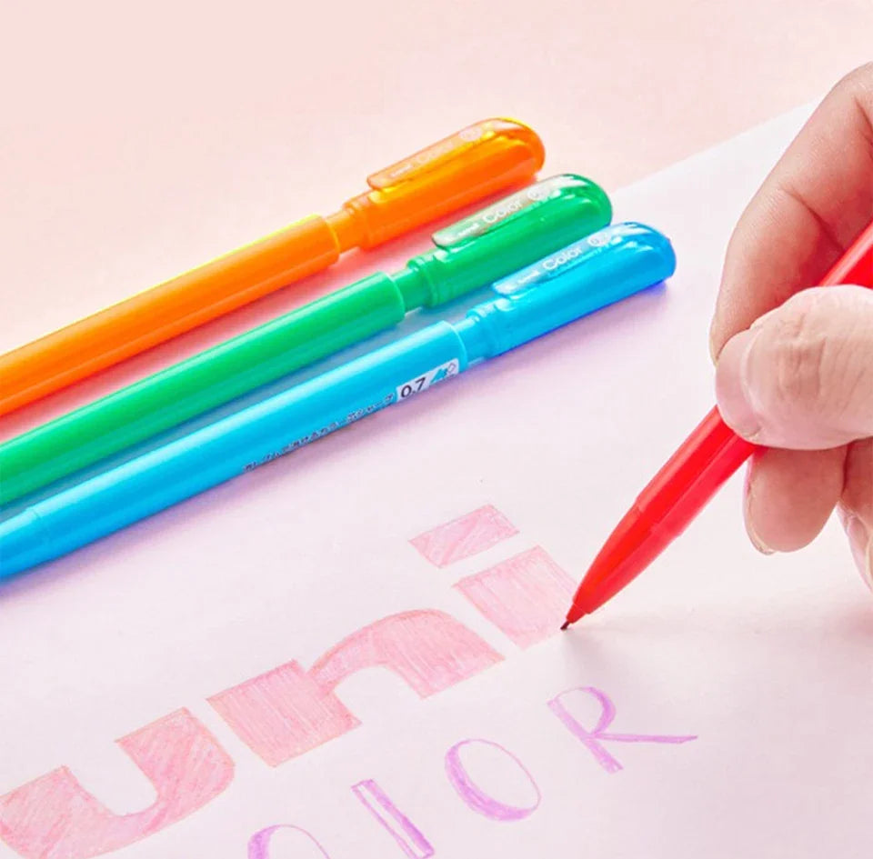 1pcs Japan UNI Color Lead 0.7mm Erasable Mechanical Pencil Refill Nano Dia 202NDC Non Breakable Cute School Art Supplies