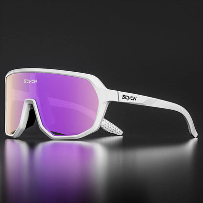 SCVCN New Outdoor Cycling Glasses Bike Sunglasses Men UV400 Eyewear Sports MTB Goggles Bicycle Women Riding Hiking Sunglasses