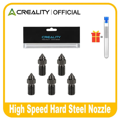 Creality Ender 3 V3 SE Nozzle Kit High Speed Hard Steel Nozzle 0.2/0.4/0.6/0.8/1.0mm 3D Printer for Ender3 V3 SE/Ender 7/Ender 5