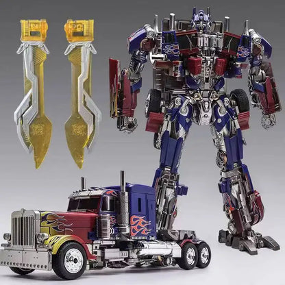 30CM Transformation Robot Toys Optimuss Prime Star Commander Magatron Bumblebe Car Movie Action Figure Deformation Anime Model