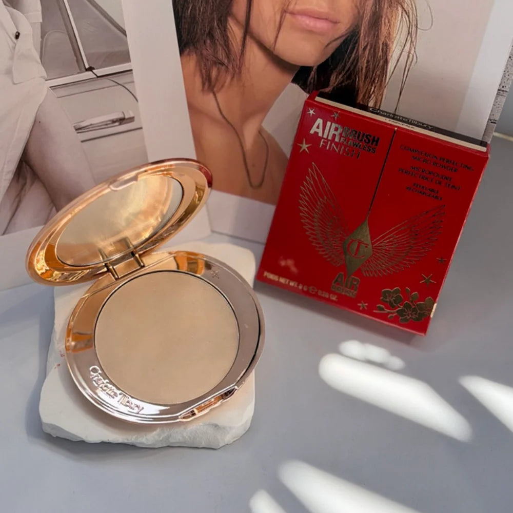 Charlotte Tilbury Airbrush Flawless Finish Smoothing Pore-blurring Effect AIRbrush-effect Makeup Finishing Powder CT Cosmetics