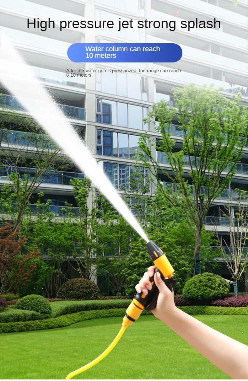 Telescopic Water Pipe with High-pressure Nozzle Car Washing Tool Set Extension Hose Water Hose for Pressure Cleaner