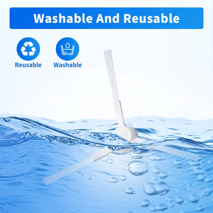 For Xiaomi Side Brush 3C Plus S20 D106 E10C E12 E10 B112 C103 Sweeping Robot Vacuum Cleaner Triangle Side Brush Spare Parts