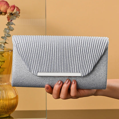 Fashion Elegant Clutch Bag New 2023 Hot Selling Chain Dinner Bag Bride Bridesmaid Lady Handbag Factory Outlet