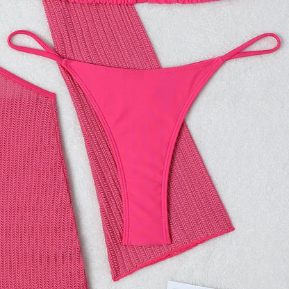 2026 Sexy Bikinis Female Swimsuits Women's Three-Piece Swimwear Beach Swim Wear Bathing Suits Brazilian Bikini Set Pool Bather