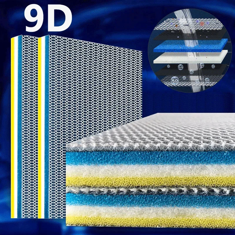 15 Layers Aquarium Filter Media Sponge 15D Fish Tank No Glue Foam Biochemical Cotton Aquarium Accessories Filter Meterial