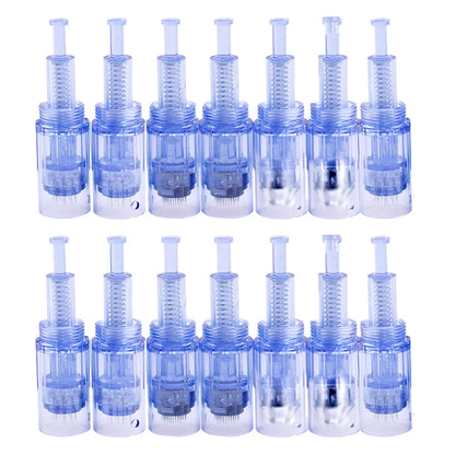 10PCS Derma Pen Needles Screw Cartridge Replacement Heads For Nano Microneedling Pen MicroNeedle Derma Stamp Skin Care