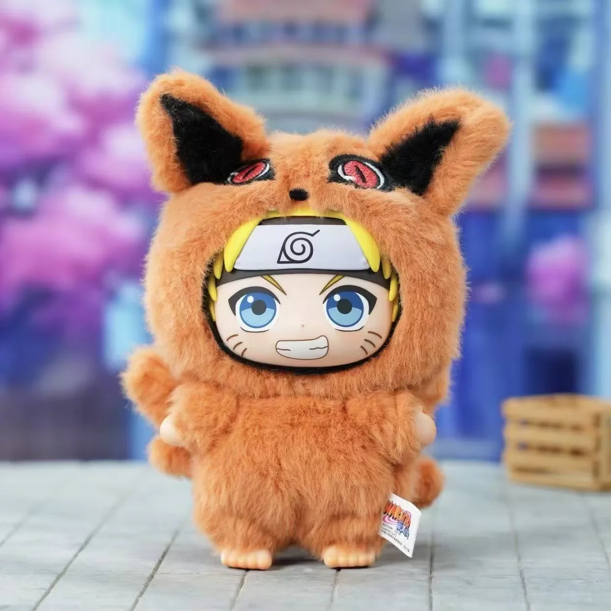 HOT!!Shippuden Beast Party Series Cute Plush Doll Toy Cartoon Backpack Pendant Anime Peripheral Gift Box Naruto Blind Box Gift