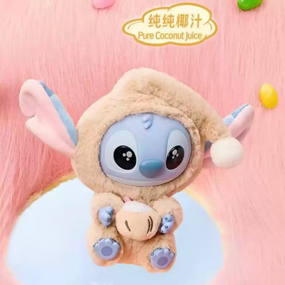 Official Stitch cartoon, so sleepy but still takes a bite / Street GENZ series blind box kids' collectible toy Christmas gift