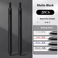 2pcs Matte Black