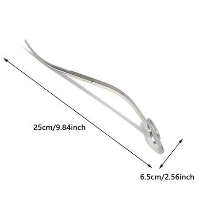 Aquarium Tools Set Scissor Tweezers Plants Wave Scissors Grass Stainless Cleaning Tools Fish Tank Shovels Aquarium Accessories