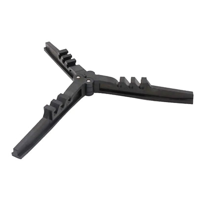 Outdoor Camping Gas Tank Rack Lightweight Foldable Canister Tripod Stand Base Bottle Shelf Gas Cylinder Stove Accessories