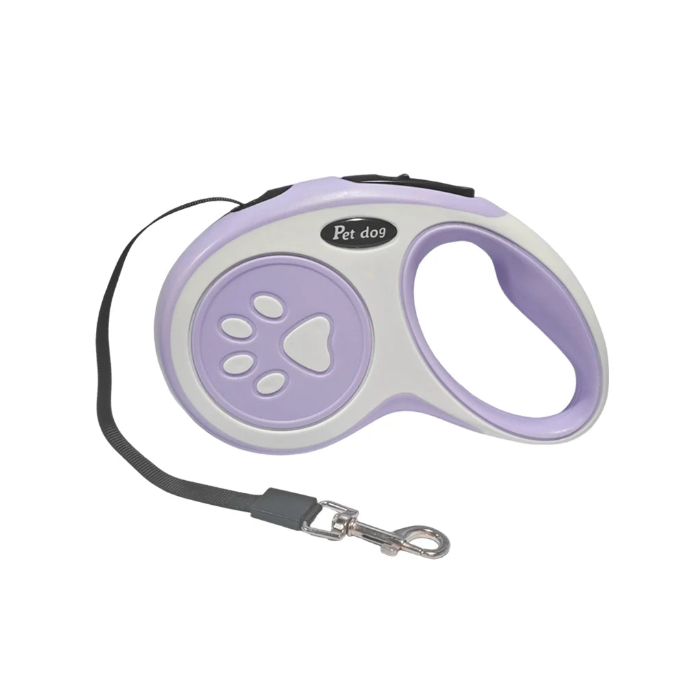 3m 5m Nylon Pet Dog Leash Automatic Retractable Extending Rope Puppy Walking Running Traction Roulette For Small Big Dogs Cats