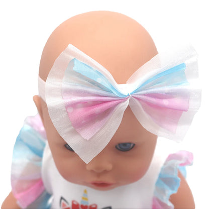 Baby Born Doll Outfits For 13-18 Inch Newborn Doll Cute Jumpers Rompers Suit+Shoes Doll Accessories Festival Birthday Gift