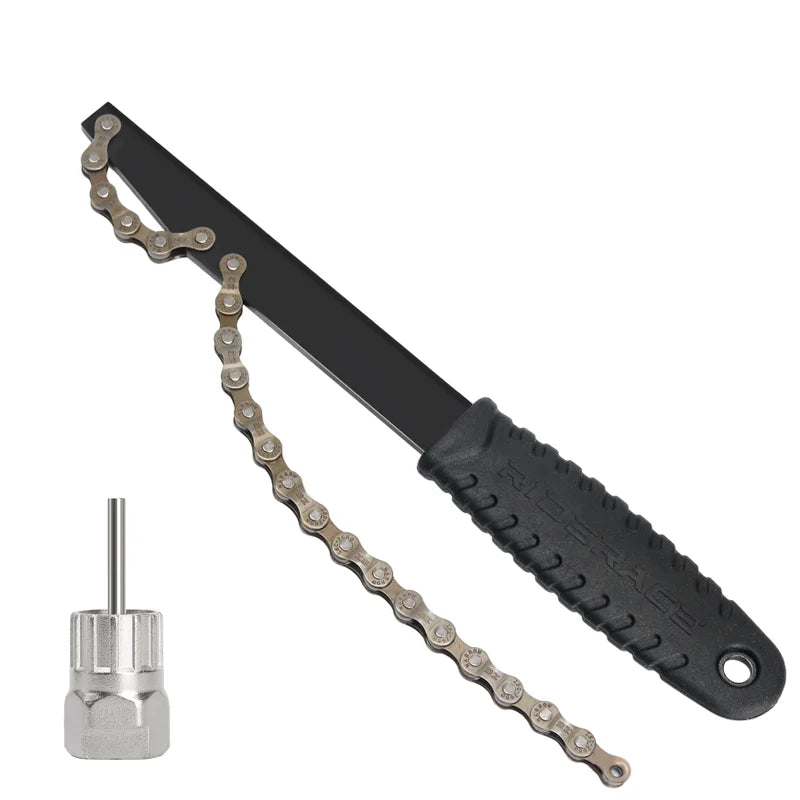 RIDERACE Bicycle Cassette Flywheel Remover Sprocket Extractor Bike Upgrade Rotor Lockring Removal Wrench Chain Whip Repair Tools