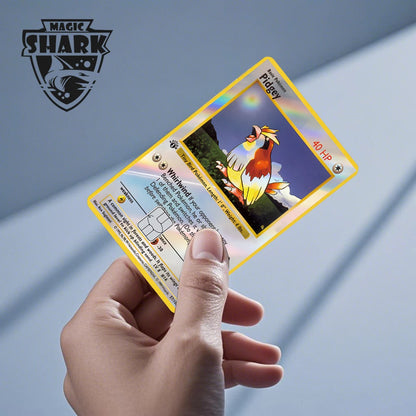 Charizard Gyarados Venusaur Blastoise Mewtwo Squirtle Snorlax Holographic Laser Credit Debit Card Film Skin Sticker