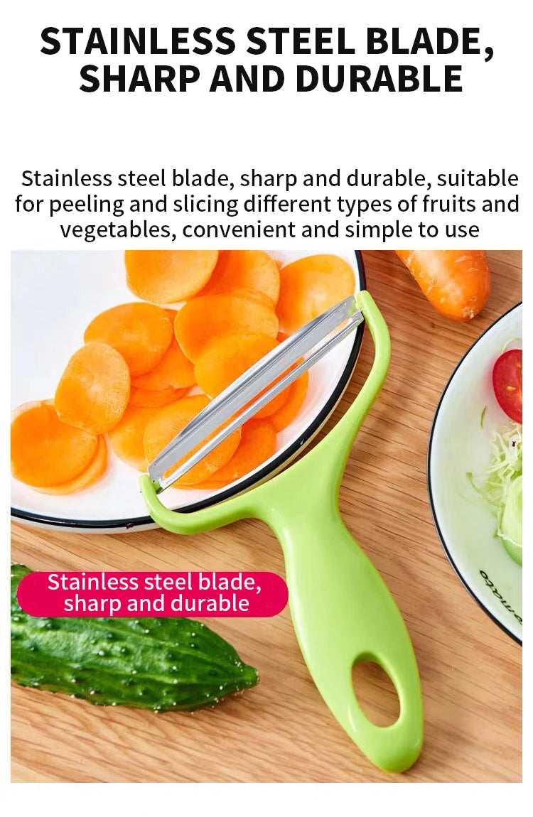 3PCS multifunctional vegetable shredder - wide mouth, easy to chop vegetables - perfect for kitchen preparation