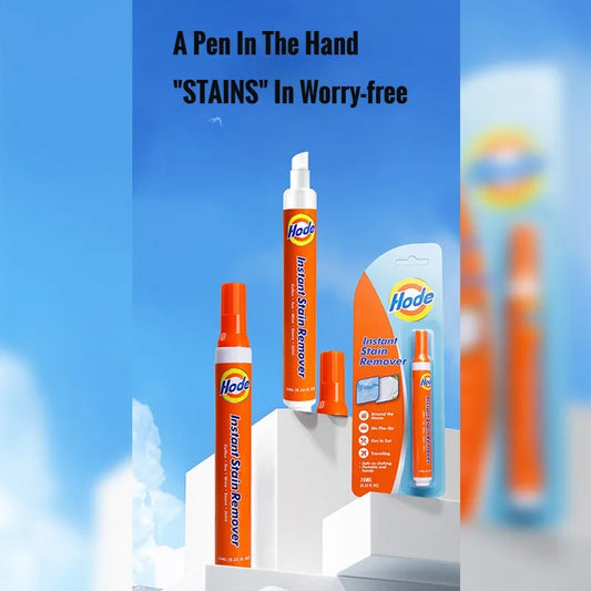 1 Portable and Convenient Stain Remover Pen for Emergency Stain Removal - Water-free, Suitable for Various Fabrics, Oxygen Formu
