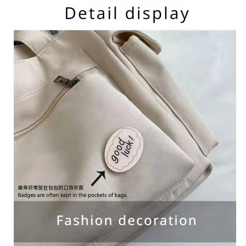 2025 Fashion Shoulder Bag for Women's Class Large Capacity Student Tote Bag  New Canvas Commuter Handbag Women Bag Eco Bag