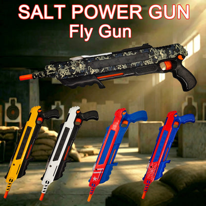 New Edition Children's Fly and Mosquito Gun Gift Salt Gun Shot Gun Adult Toy Gun Mosquito and Fly Eliminating Gun 3.0