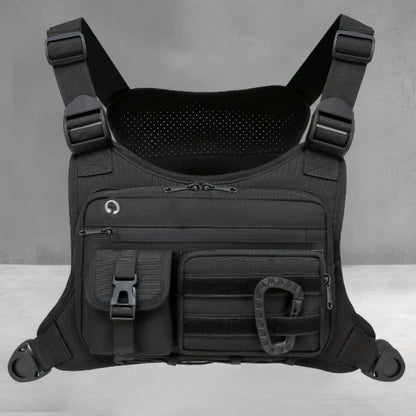 Tactical Outdoor Chest Bag Unisex Running Cycling EDC Vest Workouts Sports Chest Pack Rig for Men And Women