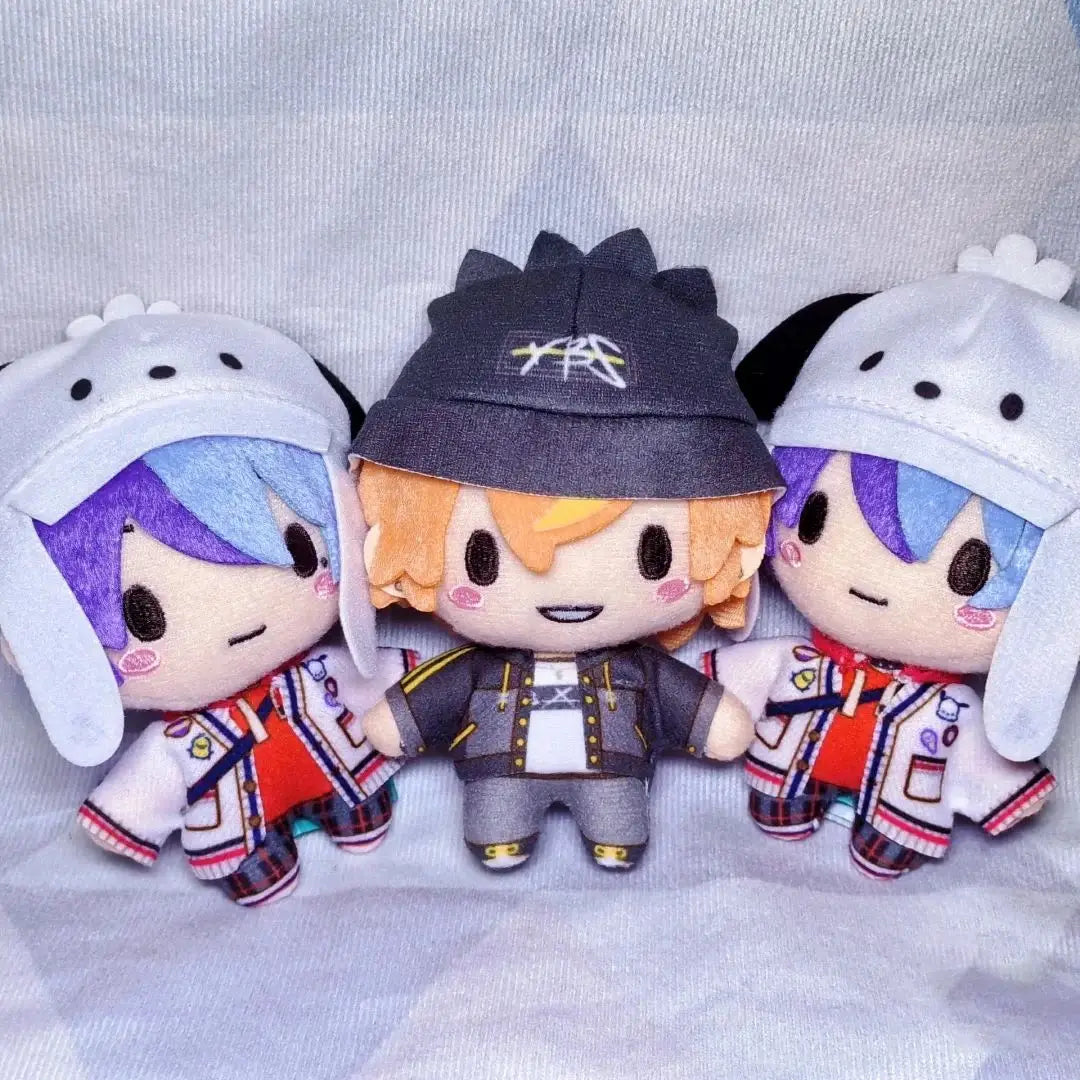 10cm Pjsk Plush Toy Keychain Project Sekai Shinonome Akito Stuffed Plush Doll Aoyagi Toya Pendant Backpack Bag Decor Gift