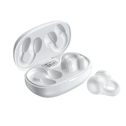 TWS X58 Wireless Bone Conduction Headphones Bluetooth Earphones Waterproof Sports Earbuds Earring Ear Hook With Mic Headset