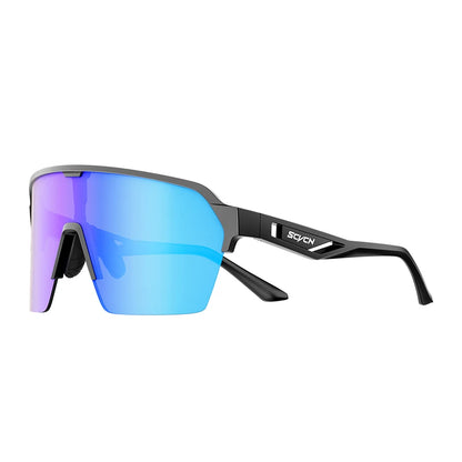SCVCN Photochromic Cycling Sunglasses for Men Bike Glasses Cycling MTB UV400 Goggles Women Hiking Eyewear Sports Running Glasses