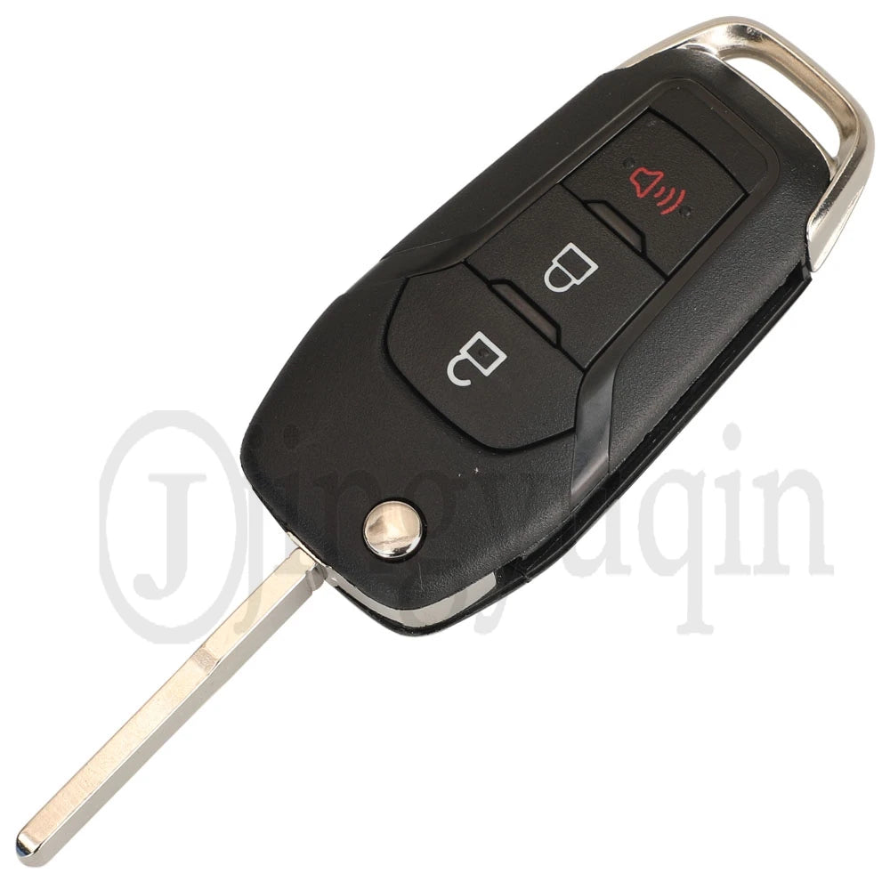 jingyuqin N5F-A08TAA Flip Remote Car Key 315MHz ID49-7945P Chip For Ford Fusion 2013-2016 Fob 2/3/4 Butttons Keyless Entry HU101