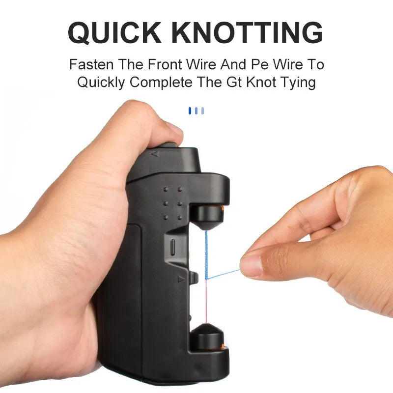Leydun Hot Electric Knotter Fishing Tools ASSIST GT PR FG Knot Knotting Machine Fishing Bobbin Winder Lines Wire Japan Knot Tool
