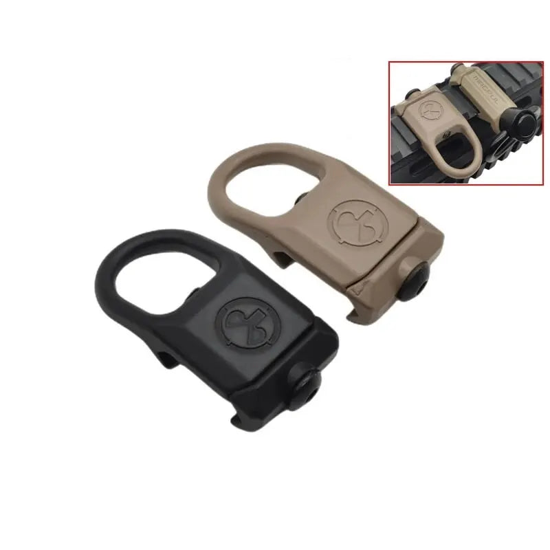 Tactical GBB Quick Detach Release QD Sling Swivel Scope Mount Ring .223 AR15 Hunting Accessories Fit 20mm Rail QD Adapter