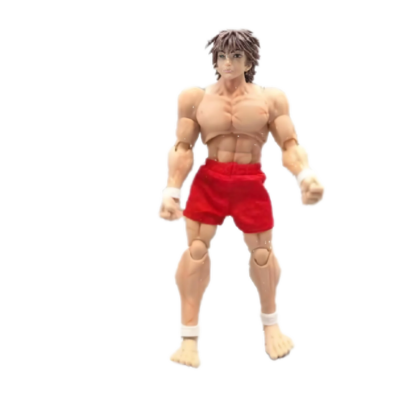 kucikuji 1/12 Scale Anime Baki Hanma Oni Action Figure Real Man Assembly Model Figurine Office Desktop Decoration Ornaments