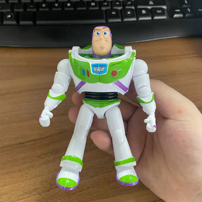 HOT Disney Toy Story 3 Buzz Lightyear Woody Anime Figure Toy Model Statue Ornament Pendant Action Doll Collection Kids Xmas Gift