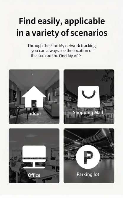 5-pack Smart Air tag(only IOS),Work with Apple Find My (iOS only), GPS Global positioning Smart tracker for key bag car wallet