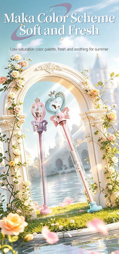 Magic Fairy Wand Water Gun Sparkling Summer Water Play Toy for Kids Adults Birthday Gift Water Battle Cannon