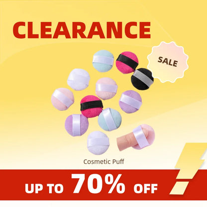 Clearance_3/4/6Pcs Mini Size Finger Puff Set Professional Cosmetic Cushion Concealer Foundation Detail Makeup Sponge Beauty Tool