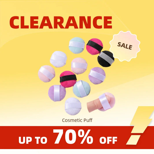 Clearance_3/4/6Pcs Mini Size Finger Puff Set Professional Cosmetic Cushion Concealer Foundation Detail Makeup Sponge Beauty Tool