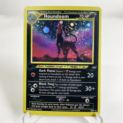 Holographic PKM Collection Cards PTCG Proxy Card Blue Core Paper Card Kids PKM Dark Raichu/Dragonite/Umbreon/Suicunc