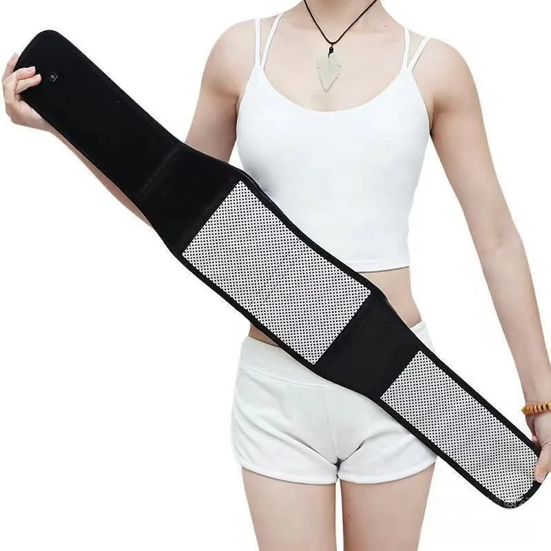 Sports Protective Gear Waist Support Belt Adjustable Magnet Self-Heating Magnetic Therapy Back Waist Support Belt Massage