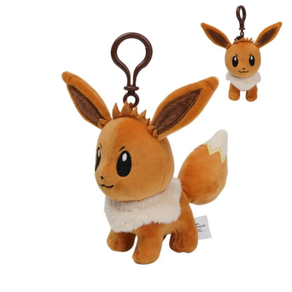Pokemon Jigglypuff Charmander Gengar Squirtle Mimikyu Kawaii Plush Stuffed Toy Keychain Backpack Pendant Keyring Birthday Gifts