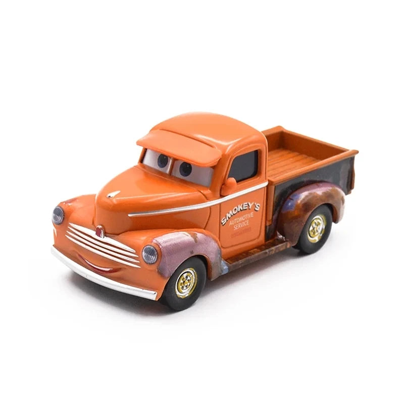 DisneyPixarCars 2 3 Lightning McQueen Matt Jackson Storm Ramirez 1:55 Alloy Pixar Cars Metal die-cast car toys, children's gifts