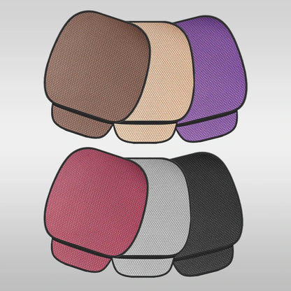 Breathable Ice Silk Car Seat Cushion Non-slip and Wear-resistant  Car Seat Cover, Square / Long / 3-Piece Set Available
