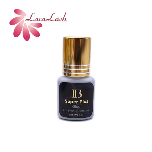 Korea IB Super Plus Glue for Eyelash Extensions 5ml Professional Gold Cap False Lash Glue Wholesale Private Label Shop