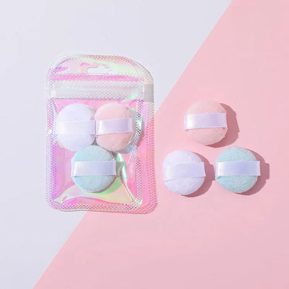 Clearance_3/4/6Pcs Mini Size Finger Puff Set Professional Cosmetic Cushion Concealer Foundation Detail Makeup Sponge Beauty Tool