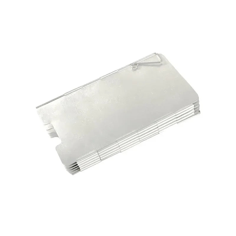 Outdoor Stove Wind Shield Camping Windscreen 9 Plates Foldable Gas Cookers Wind Deflectors Stove equipment Accessory tool