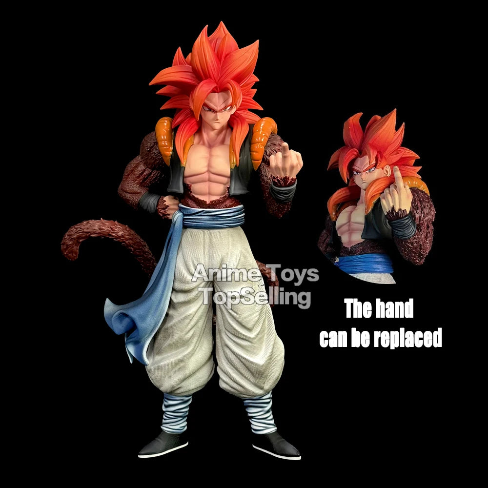 Anime Dragon Ball Figure Super Saiyan 4  Son Goku Statue PVC Collection Model Toys Gifts