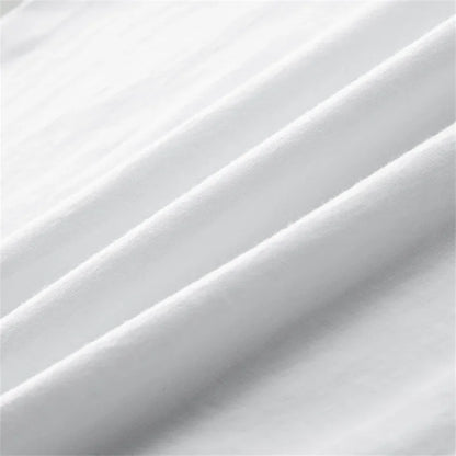 Kawaii Good Mental State Pure Short Sleeved T-shirt for Men Women Tee Clothes Loose Casual Cartoon Oversized Top Y2K